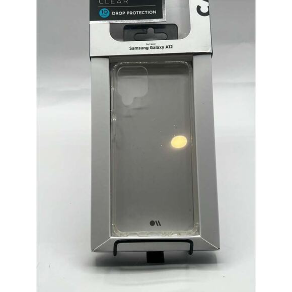 Case-Mate Tough Clear Case for Samsung Galaxy A12 Transparent Protective Cover - Picture 3 of 3